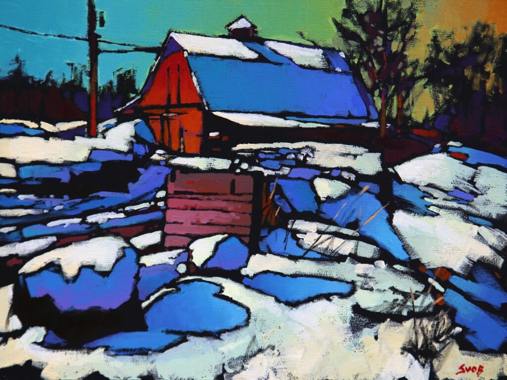 Mike Svob Paintings