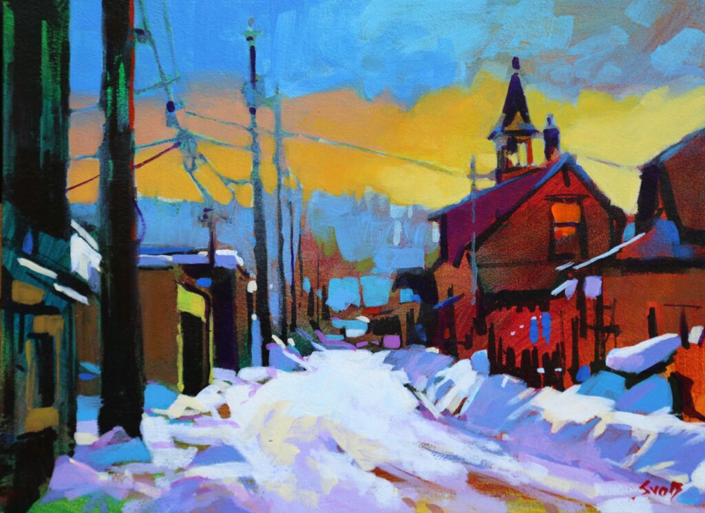 Mike Svob Paintings