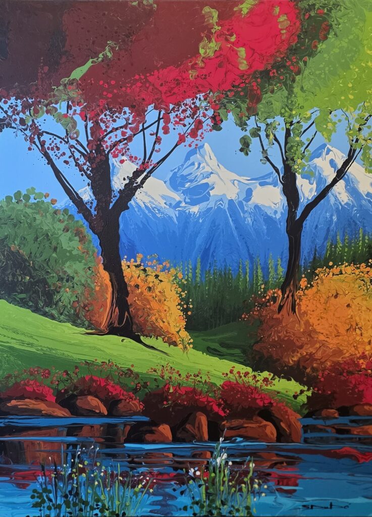 Serge Dubé paintings