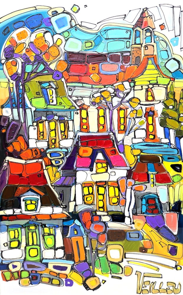 Alain Veilleux paintings